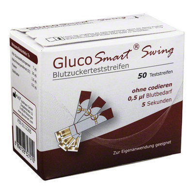 MSP bodmann GmbH GLUCOSMART Swing Blutzucker Teststreifen 50 St 00112265