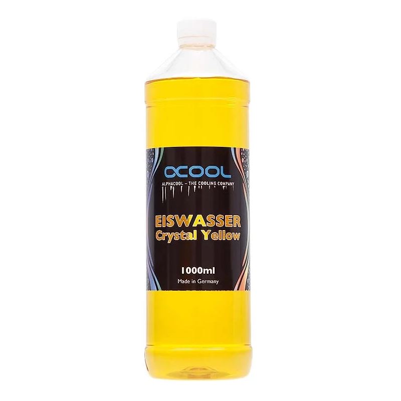 1L Alphacool Eiswasser Crystal Yellow Fertiggemisch gelb