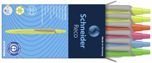 Schneider Schreibgeräte 131986 Kugelschreiber Schreibfarbe: Blau 6St.