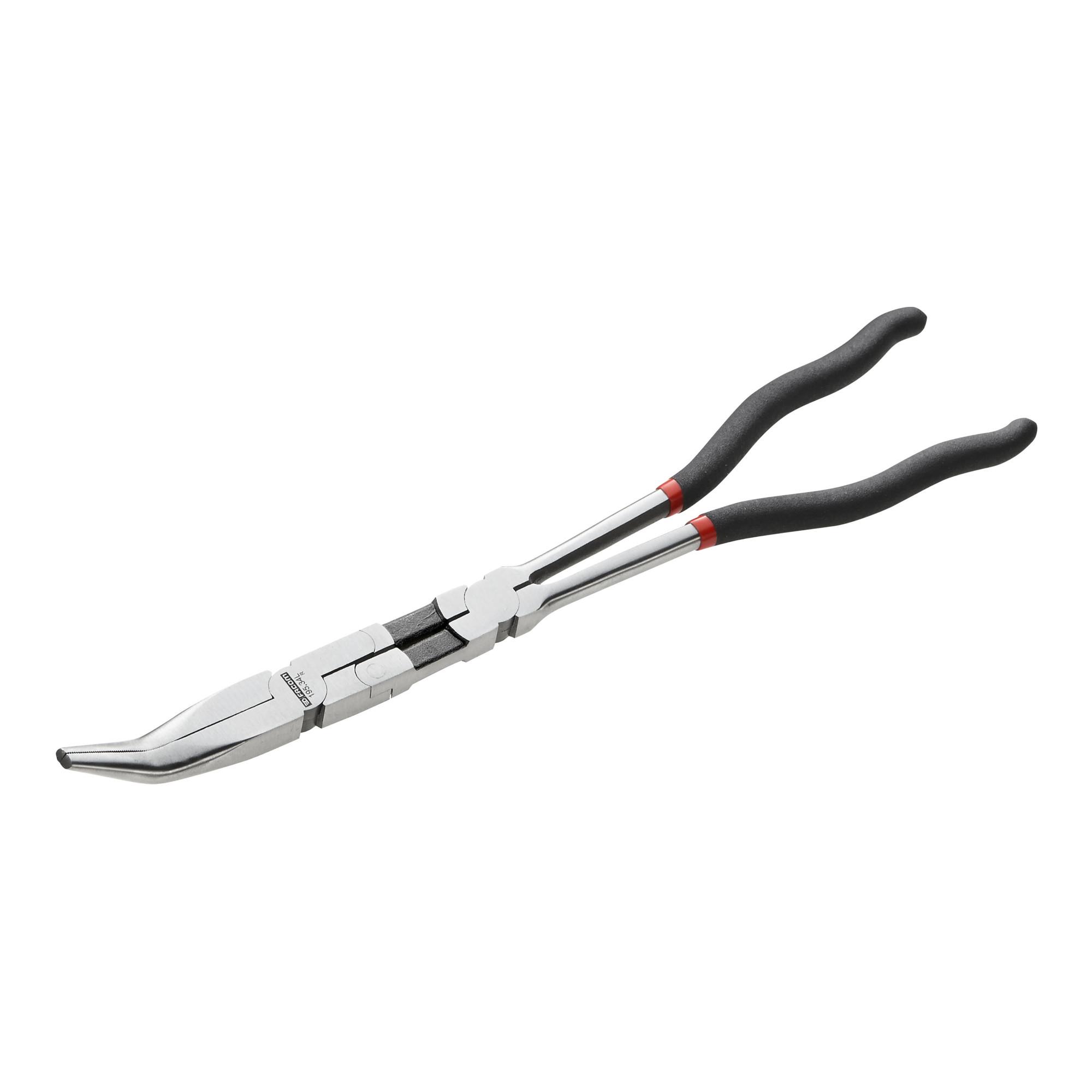 Facom Zange mit Doppelgelenk halbrunde Backen extra lang (195.34L)