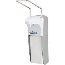 Desinfektionsmittelspender Saraya MDS 500 A Aluminium Spender, für handelsübliche 500 ml Euroflaschen