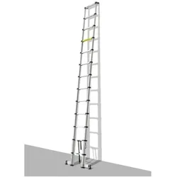 technocraft, Leiter + Gerüst, Sicherheits Teleskop-Anstellleiter (Anlegeleiter, 374 cm)