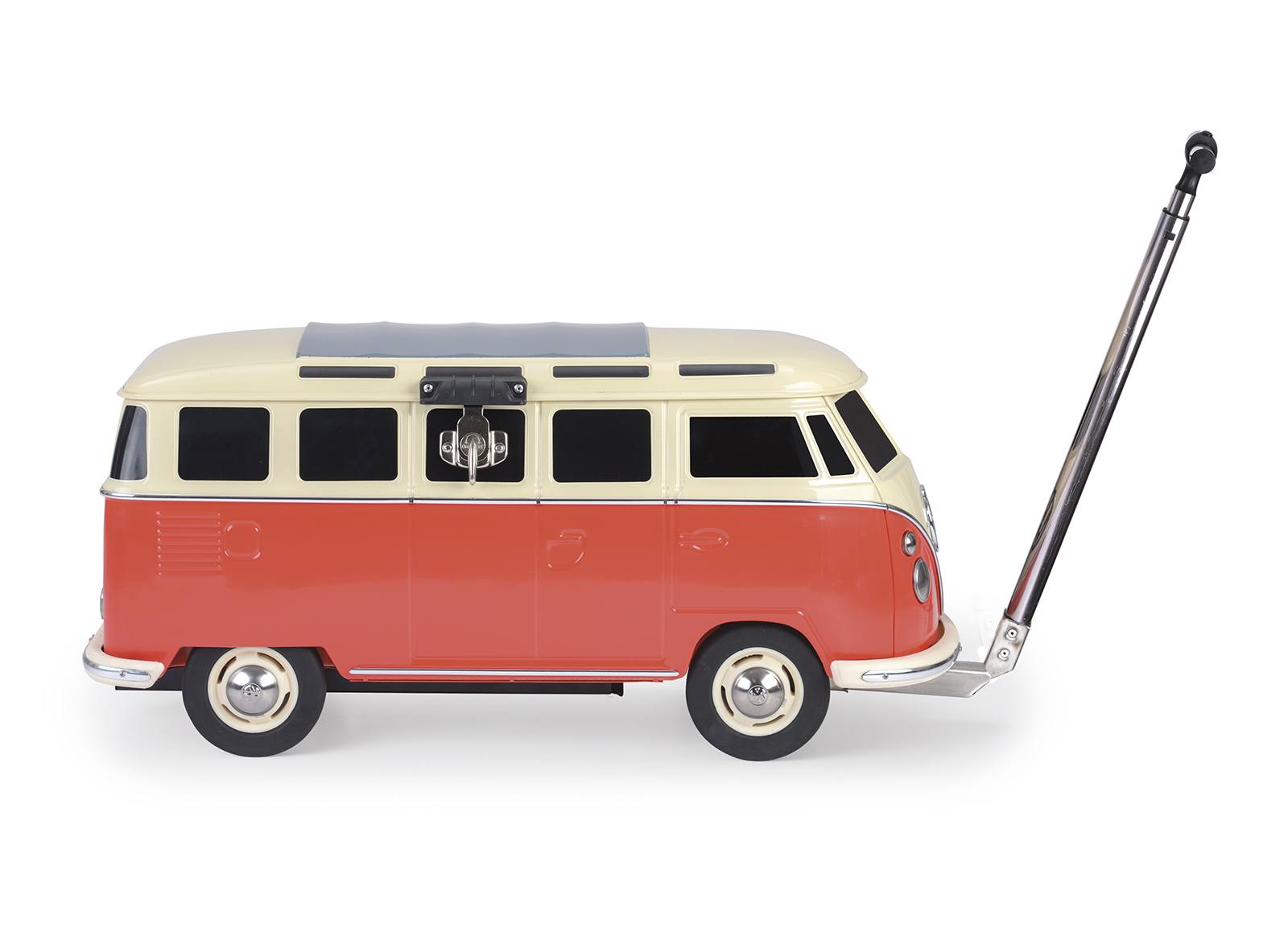 VW Collection - VW T1 Bus - fahrbare Kühlbox - 30 Liter - rot