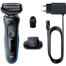 Braun 51-M1200s Folienrasierer Schwarz, Blau