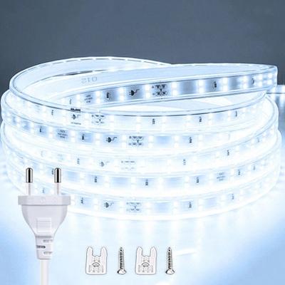 Uplift Picks Powerful 220V Waterproof LED Strip For Seamless Long Run Lighting Anywhere white 4m