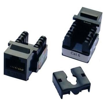 Datacom Keystone cat6 black UTP (UTP, CAT6) (5027121291)