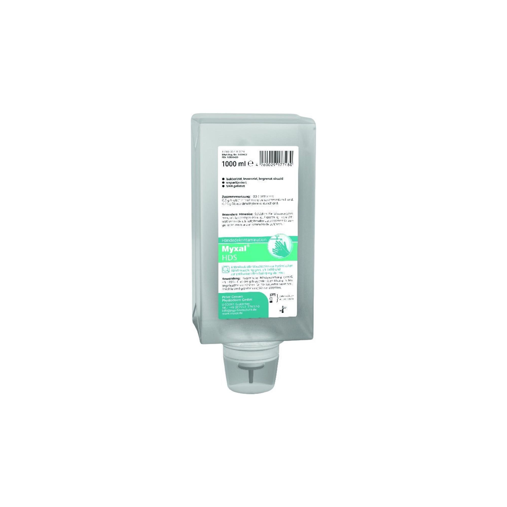 GREVEN Myxal HDS Händedekon- tamination 1L Flasche ; PGP (14095003)