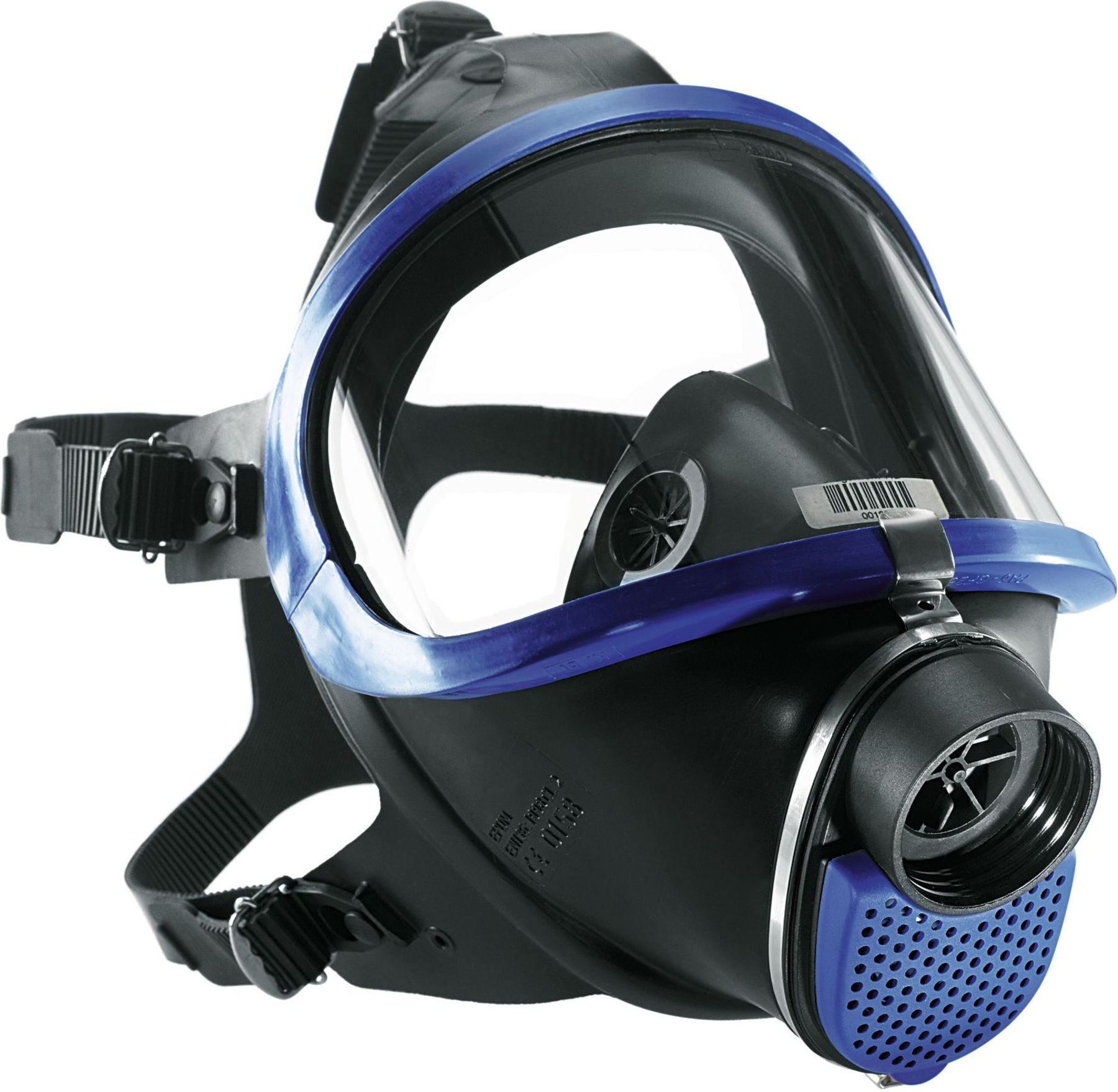 Dräger Safety X-plore 6300 Vollmaske aus Kunststoff und Gummi mit Panoramascheibe und Gewindeanschluss nach EN 148-1 - R55800)