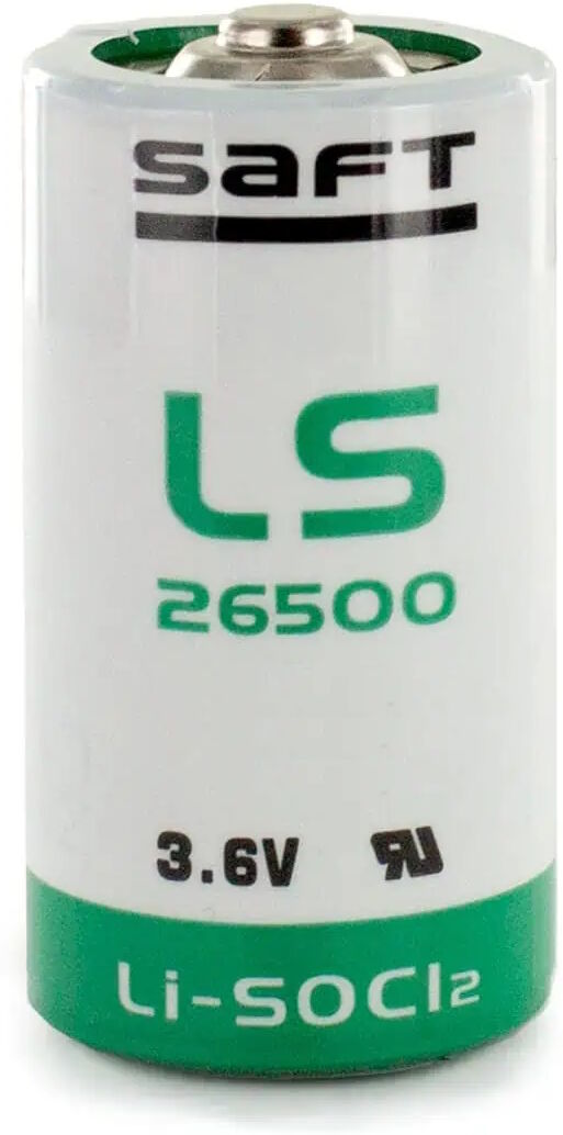 Saft LS26500 C Lithium Battery 3.6V Li-SOCl2