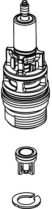 Ideal Standard Umschaltung zu B960167AA, B960168AA Chrom