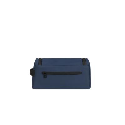Kulturbeutel SAMSONITE "GLAM-GO", Damen, Gr. B/H/T: 24cm x 12,5cm x 14cm, blau, Polyester, Taschen Kulturbeutel, Handgepäcktauglich nach IATA-Empfehlung, mit Innentasche