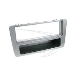 ACV 291130-01 1-DIN Radioblende Blende Ablagefach silber Rubber Touch Honda C...