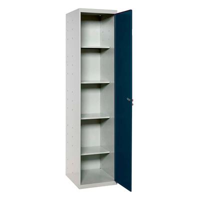 Proregal Putzmittelschrank AMEGO | HxBxT 180x40x40cm | 4x Fachboden | Anthrazit-Grau