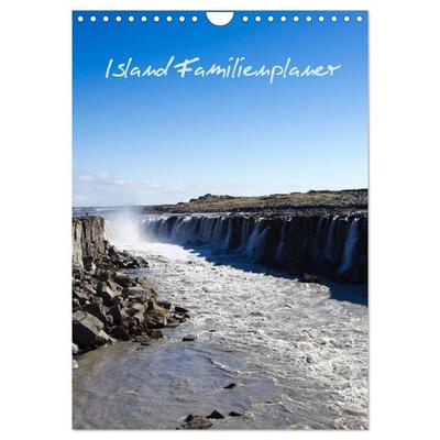 Island Familienplaner (Wandkalender 2026 DIN A4 hoch), CALVENDO Monatskalender
