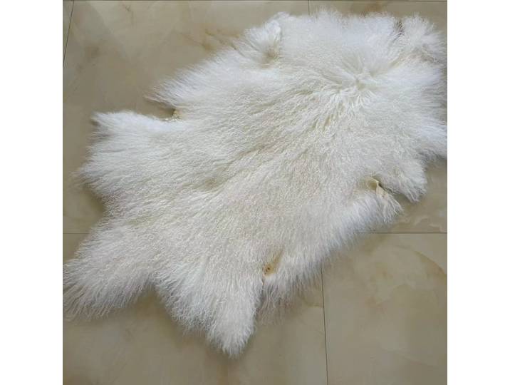 Peau de mouton du Tibet, fourrure authentique de Mongolie, peau de mouton mongol