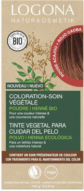 Logona Herbal Vegetable Dye Rouge Acajou