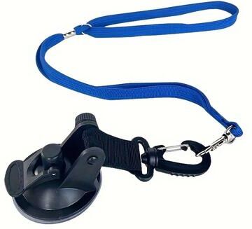 Uplifted Finds Pro Groom Fixed Suction Cup Restraint Set blue