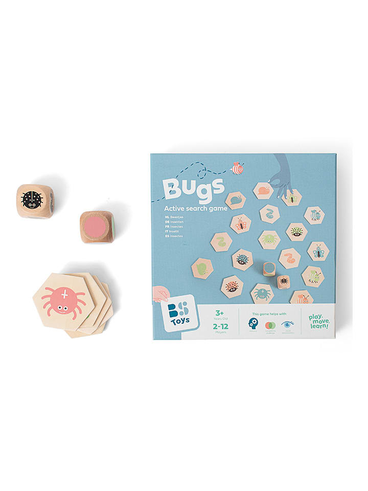BuitenSpeel Würfelspiel "Bugs - Active Search Game" - ab 3 Jahren - onesize