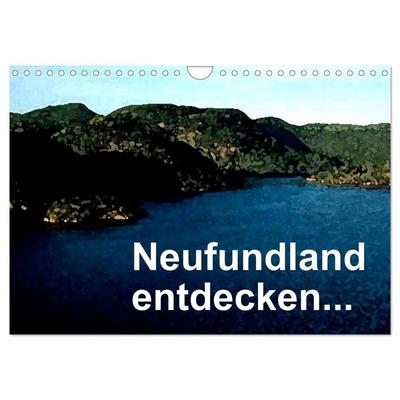 Neufundland entdecken (Wandkalender 2026 DIN A4 quer), CALVENDO Monatskalender