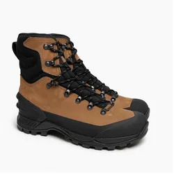 Mammut, Herren, Wanderschuhe, Blackfin Leather High GTX Men, hoher Bergschuh, Hiking Footwear (High) (41), Schwarz, Braun