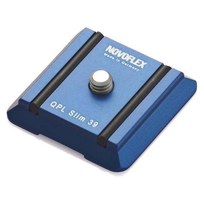 Novoflex QPL Slim 39 Klemmplatte Slim 39x39 mm (Stativ Schnellwechselplatte) (QPL SLIM 39)