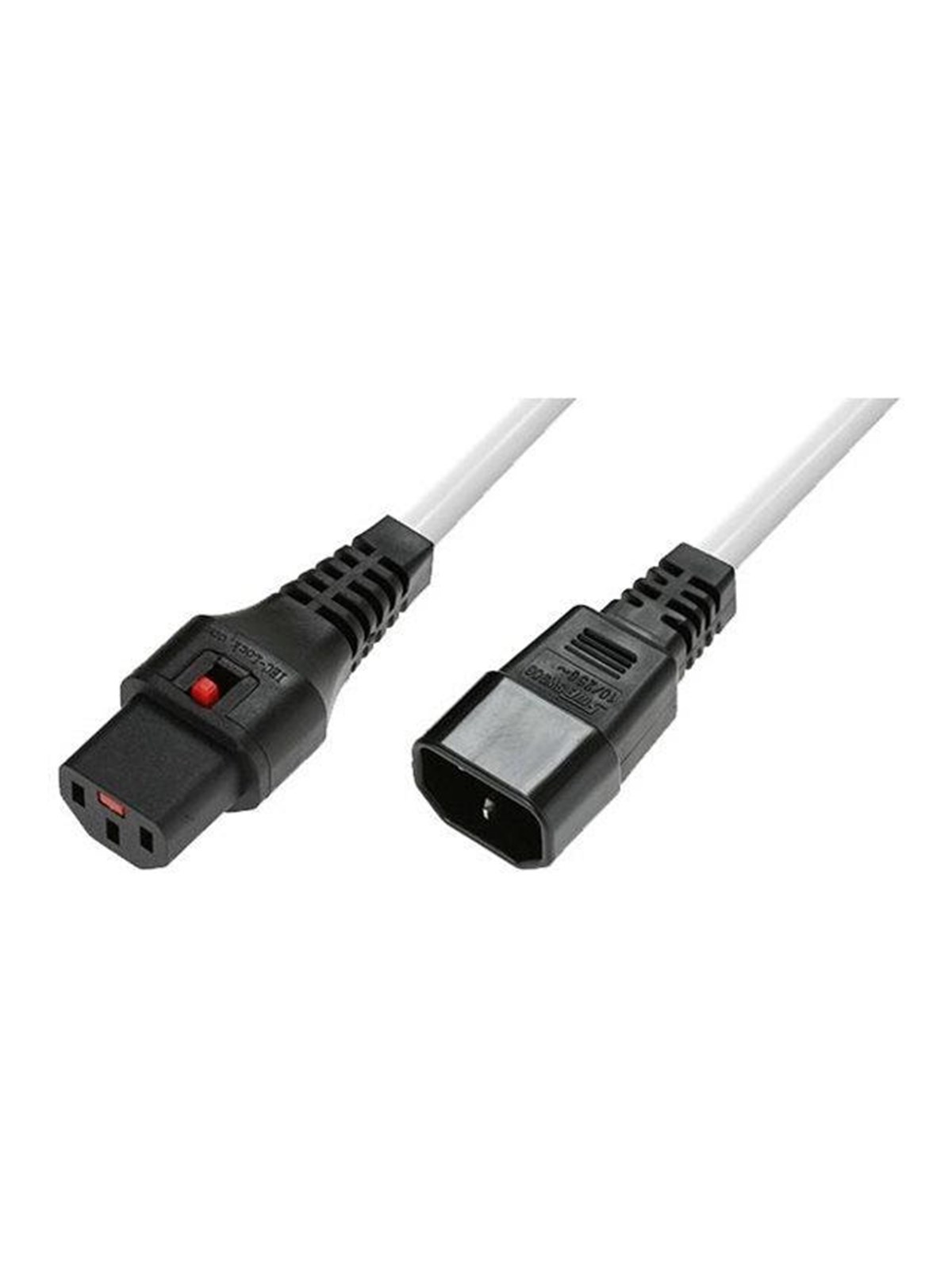 MicroConnect - power cable - power IEC 60320 C13 to IEC 60320 C14 - 1 m