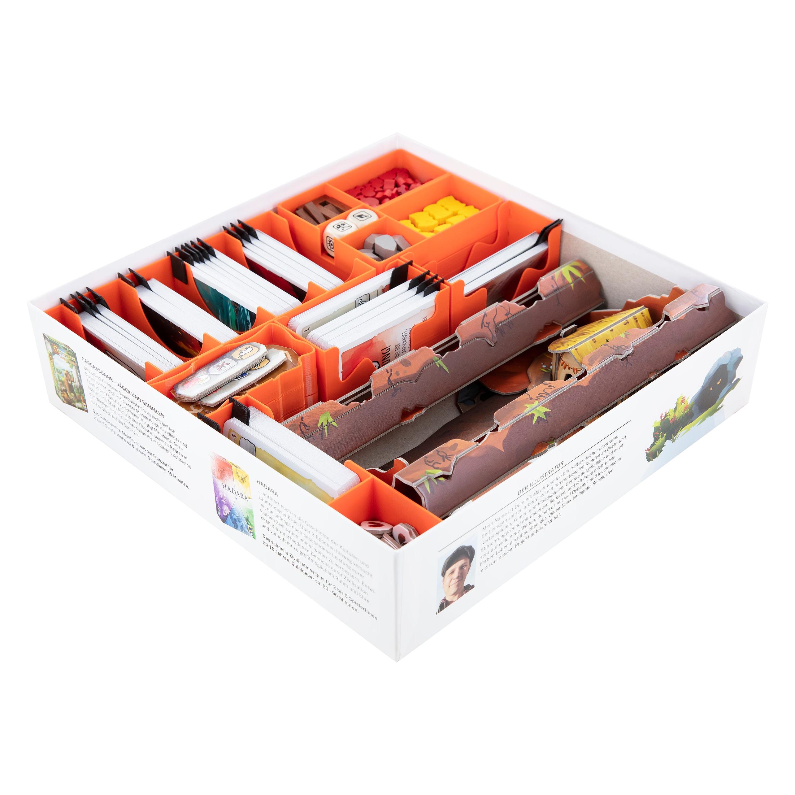 Feldherr ORG125 - Organizer für Paleo + Ein neuer Anfang - Grundspielbox (Kunststoff) (ORG125)