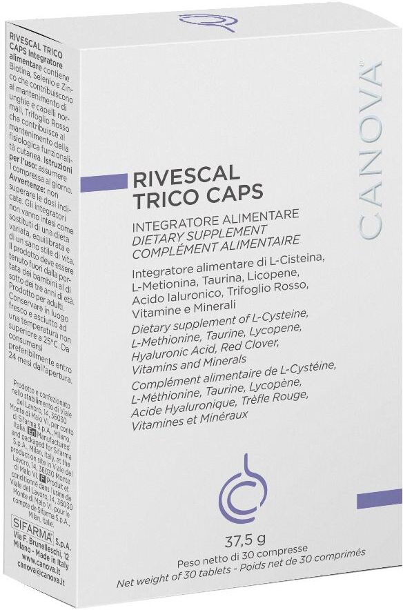 SIFARMA SpA Div. Canova Rivescal Trico, 30 Compresse