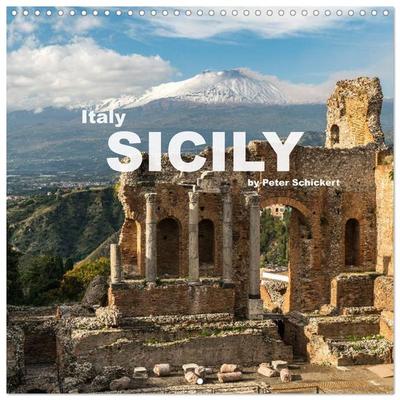 Italy - Sicily (Wall Calendar 2027 12 × 12 Inch) CALVENDO 12 Month Wall Calendar