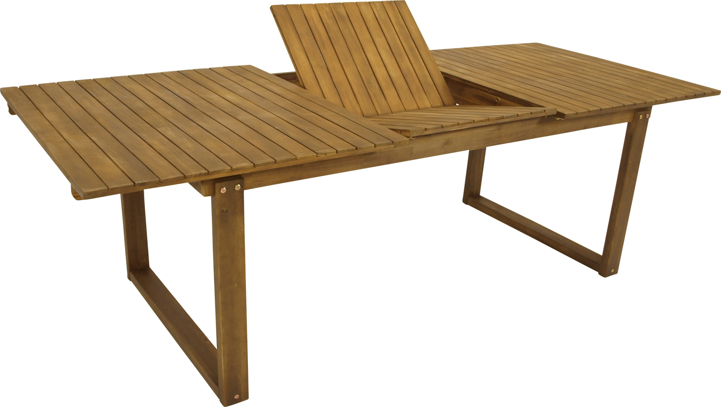 DEGAMO Gartentisch Ausziehtisch SANTIAGO 180/240x100cm, Akazie geölt, wetterfest