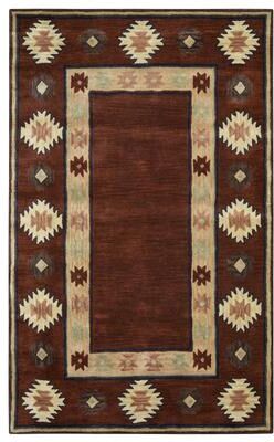 Alora Decor Ryder Hand-tufted Southwestern Wool Rug.