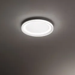EDGE Weiße 38W Perenz LED-Deckenleuchte aus Aluminium
