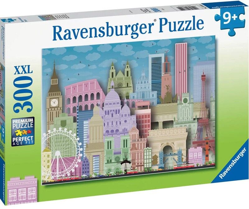 Ravensburger Puzzle 300 p XXL - Europe colorée