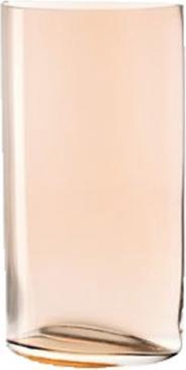 Leonardo Centro Semicircle Vaas Cinnamon - Hoogte: 34 cm