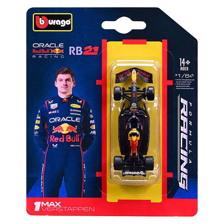 Bburago Red Bull Racing F1 RB21 1/64 Verstappen 2025 (58003M)