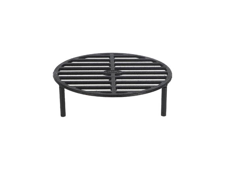 Grillrosteinsatz ESSCHERT DESIGN, schwarz, B:34cm Ø:34cm, Stahl, Backbleche, Grillrosteinsatz