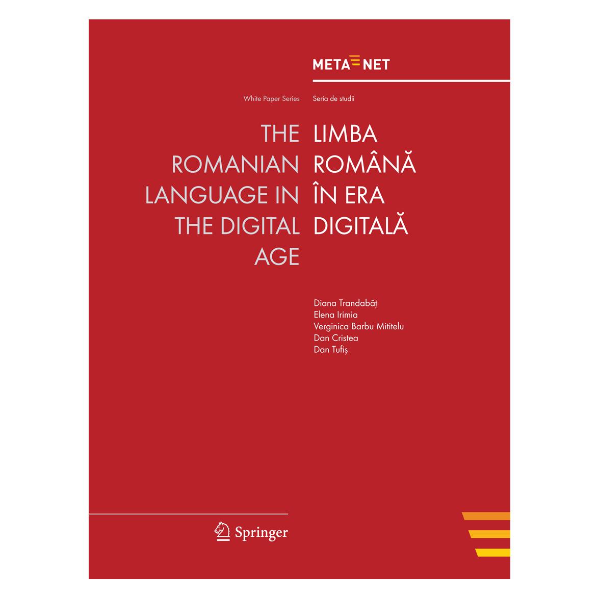 Springer The Romanian Language in the Digital Age (Englisch, Softcover, Georg Rehm, Hans Uszkoreit) (55483790)