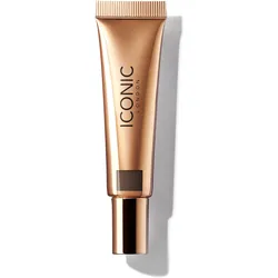 Iconic London, Highlighter + Bronzer, Sheer Bronze Lightweight Liquid Buildable Bronzer - Cruelty Free (Sunset Bronze, Bronzer, 12.50 ml)