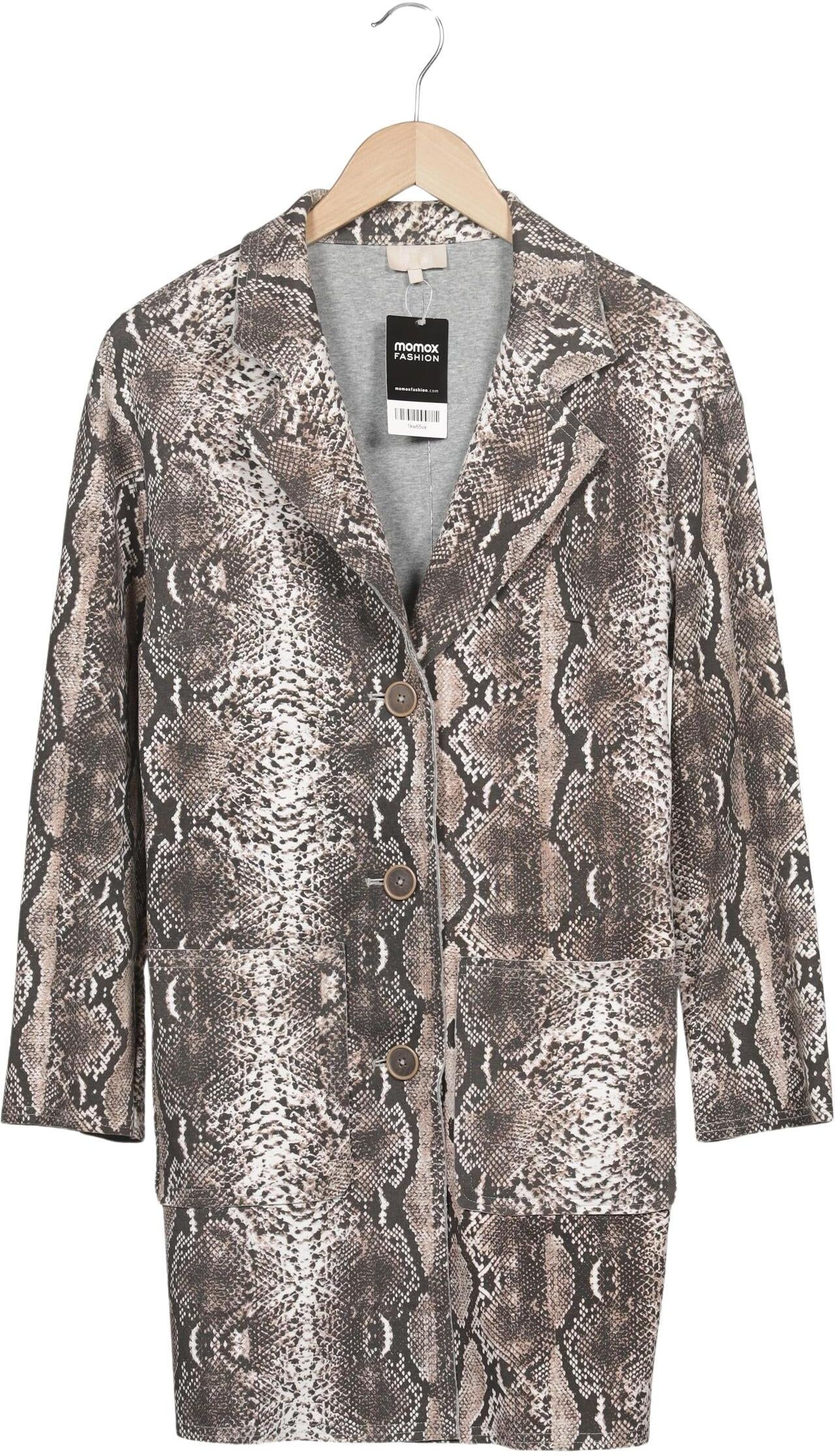 Mrs Hugs Damen Mantel, Beige, Gr. S, Baumwolle - Second Hand
