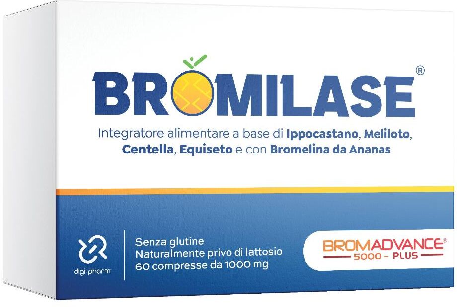 DIGI-PHARM Srl Bromilase, 60 Compresse