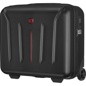 Wenger Business-Trolley Amplix, 653893, 25 Liter, 2 Rollen, Hartschale, schwarz, mit Laptopfach bis 15,6 Zoll
