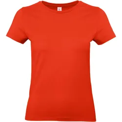 B&C Schweres Damen T-Shirt #E190 TW04T fire red M