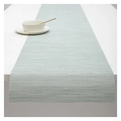 Chilewich, Tischdecke, Bamboo Tischläufer seeglas (183 x 36 cm)