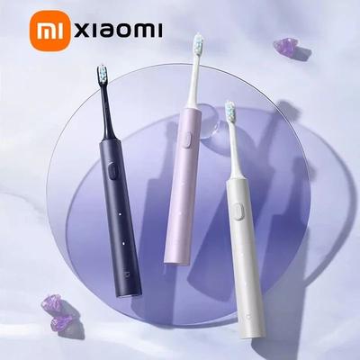 Uplifted Finds XIAOMI MIJIA T302 Sonic Electric Toothbrush High Performance Oral Care purple Toothbrush 3b Head