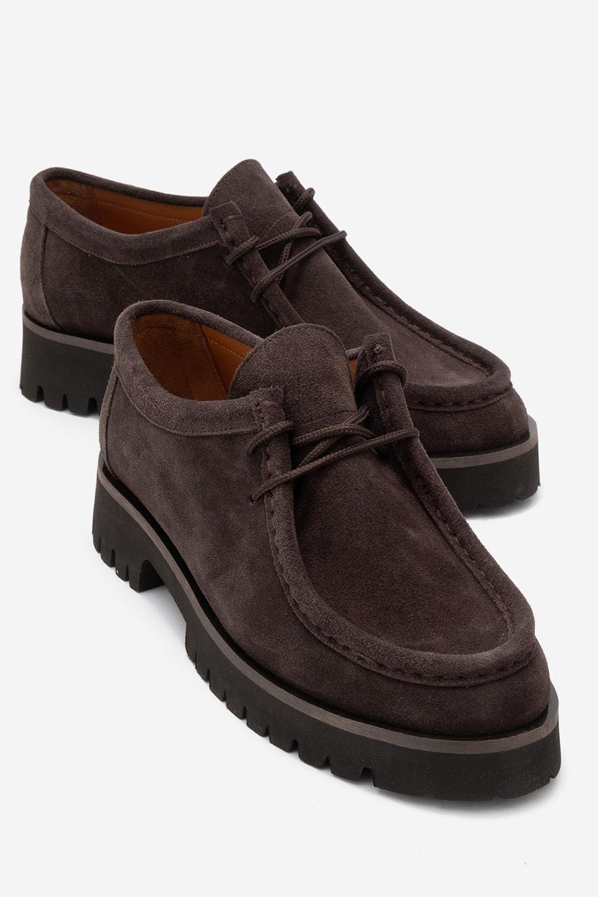 Talia Leder Schnürung Loafer Damen