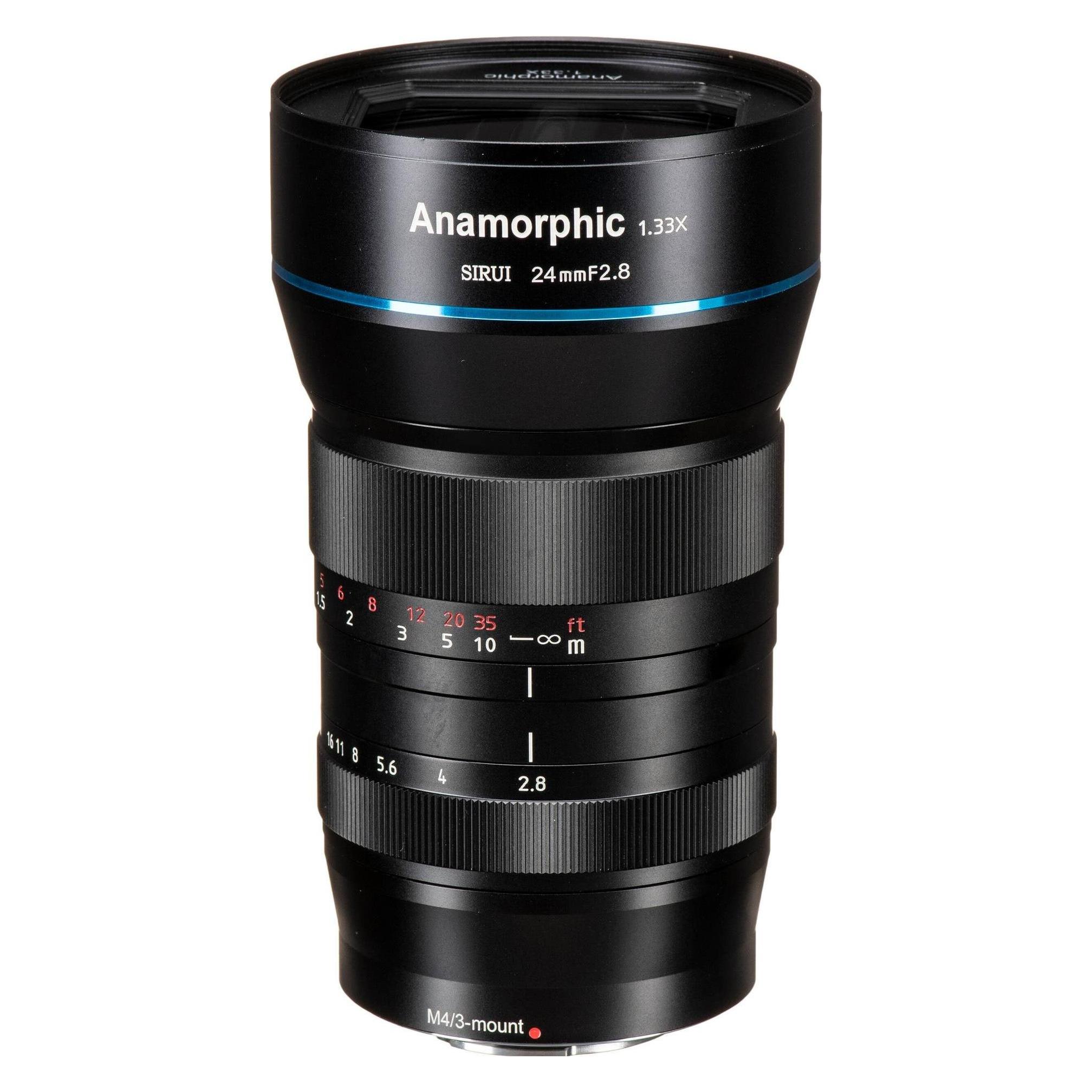 Sirui Anamorphic 1.33x 24mm f/2.8 MFT (Micro Four Thirds, APS-C / DX) (780291)