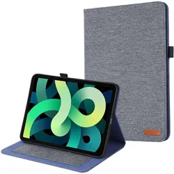 Lobwerk Case für Apple Ipad 2022 10.9 Schutzhülle Tasche mit Standfunktion und Auto Sleep/Wake Funktion in Blau