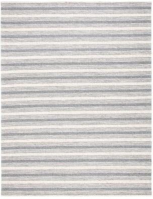 SAFAVIEH Handmade Marbella Casual Stripe Beige/Brown Wool Rug