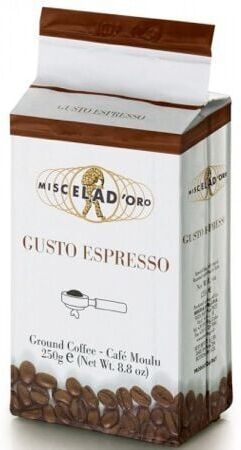 miscelaDOro Miscela D'oro Gusto Espresso Gemahlener Kaffee 250 G - MaxiCoffee