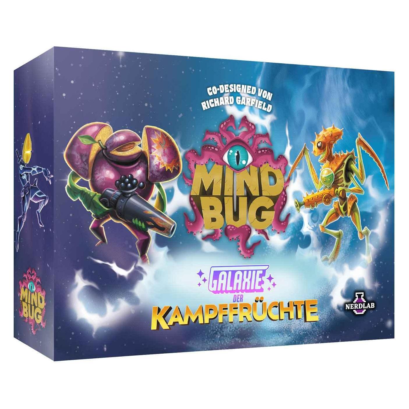 Nerdlab Games Mindbug: Galaxie der Kampffrüchte (deutsch) (Deutsch, 2 Spieler) (NLG41062)